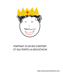 portrait d'un roi content