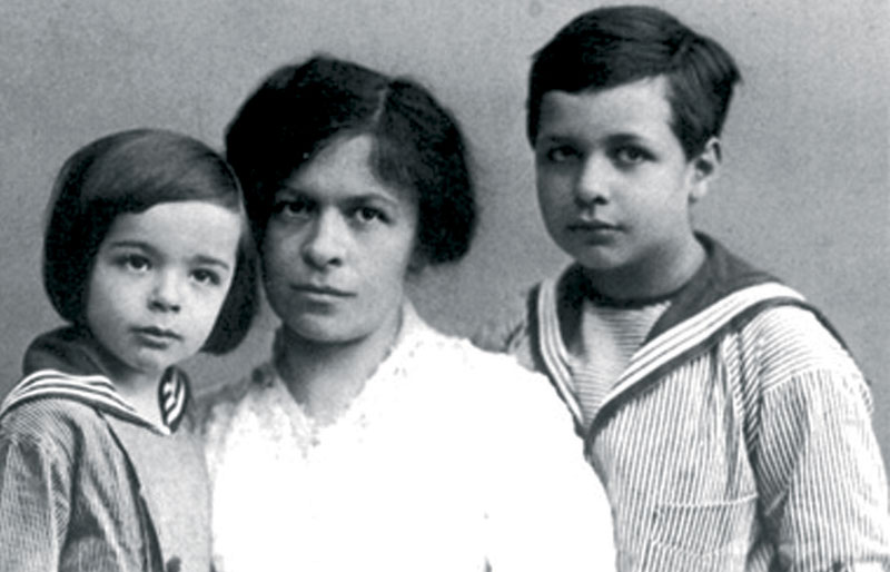 Mileva Maric et ses fils