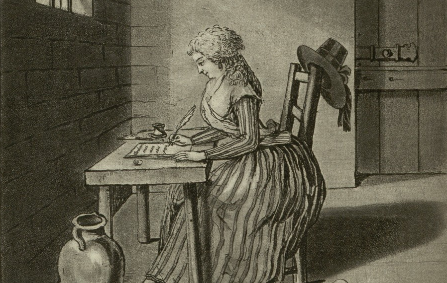 charlotte corday écrivant